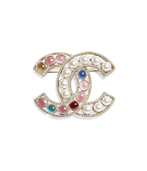 chanel modeschmuck brosche|chanel brooches.